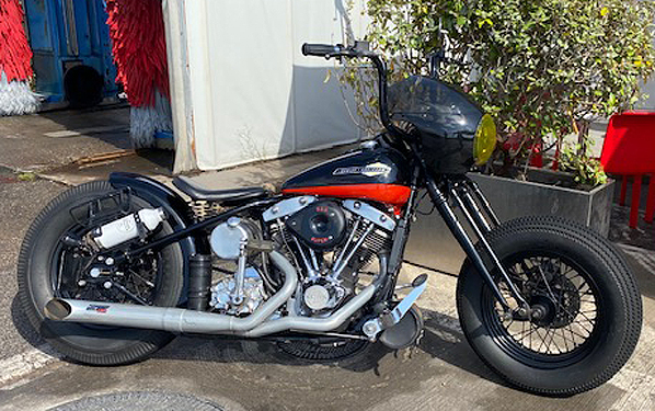 Harley-Davidson Shovelhead Motor Engine Patch vintage motorcycle chopper FL FLH