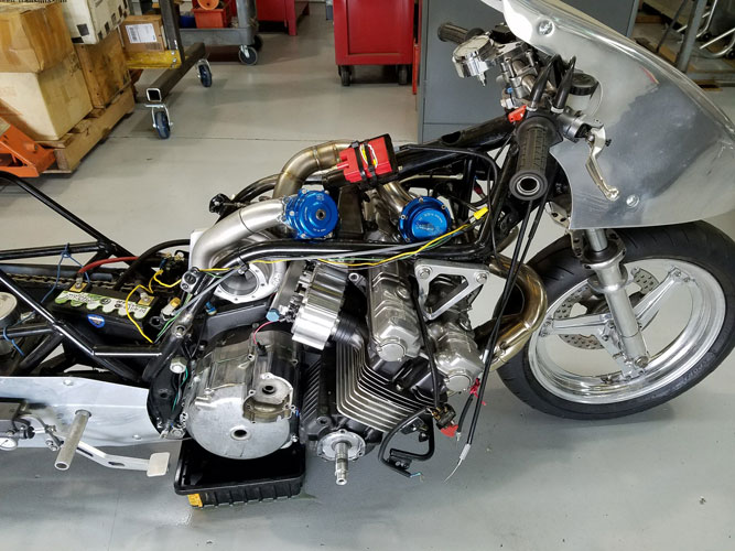 Boosted: Rno's wild turbocharged Honda CBX 1000